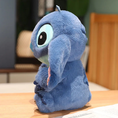 Cute Big Size Lilo & Stitch Couple Models Cartoon Stuffed Plush Anime Stitch Plush Toys Stitch Plushies Pillow Kids Xmas Gift