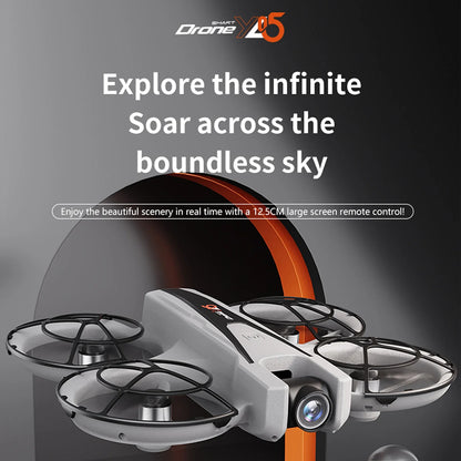 Drones avec caméra professionnelle con cámara professionnelles de 10km flux optique vol stationnaire double caméra commutateur 360 ° professionnel Estensioniд;)
