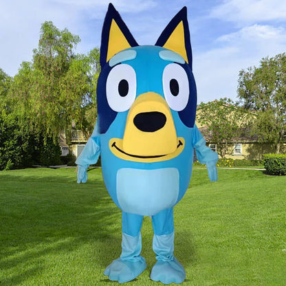 Costume de poupée de dessin animé Dog, 1:1, pour adulte, marche, cosplay, performance, activité, accessoires