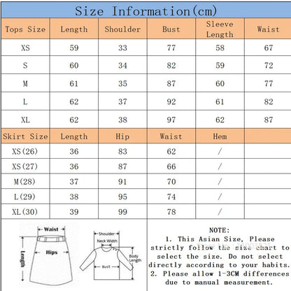 PL Golf Women New Autumn Top Puff Long Sleeve Polo Shirts Elegant Korean Style T-shirts Lady Pleated Golf Cargo Skirt with Short
