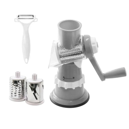 Multifunctional Roller Vegetable Cutter Hand Crank Home Kitchen Shredder Potato Grater Vegetable Cutter & Slicer Garlic Shredder