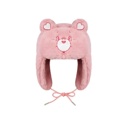 New Hot Winter Kuromi Spider Man Stitch Violent Bear Cartoon Hat Popular Man Women Cute Warm Ears Protection Hat New Year Gifts