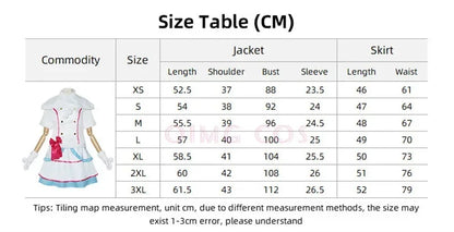 LoveLive Ayase Eli Cosplay Costume Adult Carnival Uniform  Anime Halloween Party Masquerade Costumes Women Game