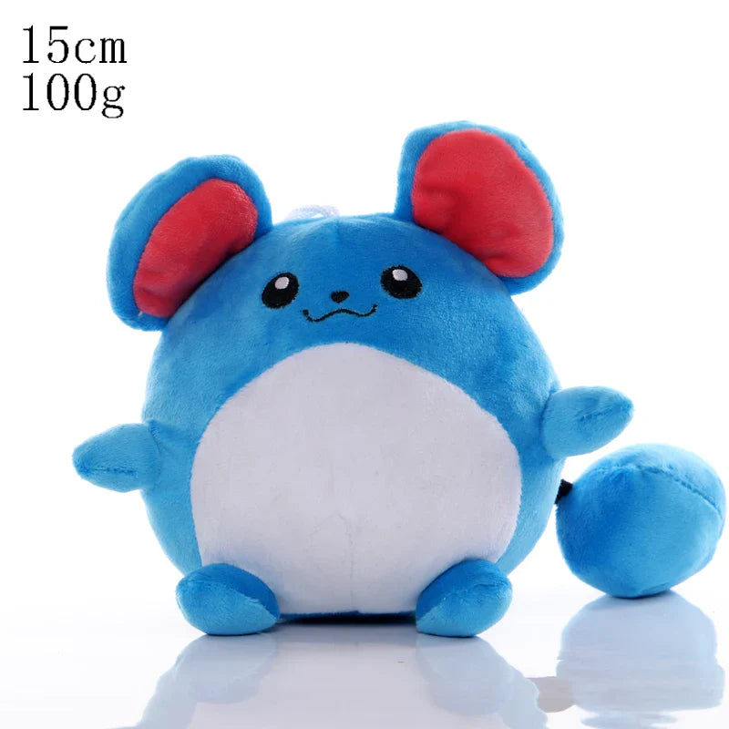 Pikachu Pokemon Plush Doll Charmander Bulbasaur Squirtle Psyduck Eevee Plush Soft Stuffed Animals Peluche Plushie Toy Gifts