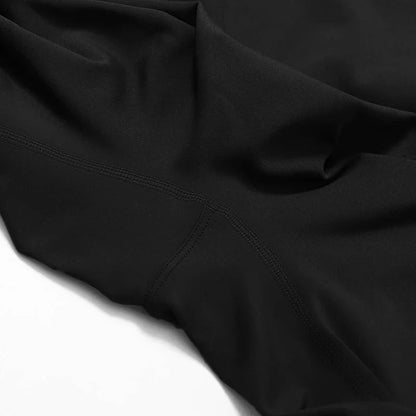 Combinaisons de sport chaudes en peluche pour femmes, survêtement une pièce, Fitness, ensembles de gymnastique d'hiver, manches longues, body d'exercice noir pour femme