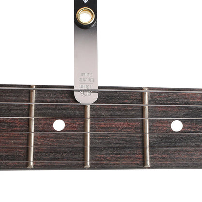 Kit d'outils de réglage de tige en treillis, jauge d'épaisseur de soulagement du cou de précision en acier inoxydable pour tous les Types de guitare (électrique/acoustique/basse)