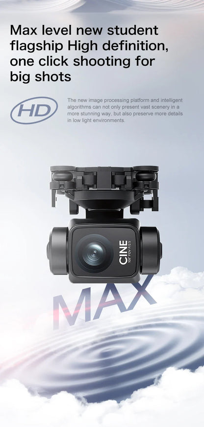 S-X1 MAX Drone GPS 4K professionnel HD EIS Caméras 3 axes Cardan aérien sans balais Écran 4.5" 5G WIFI FPV Drones RC Quadricoptère