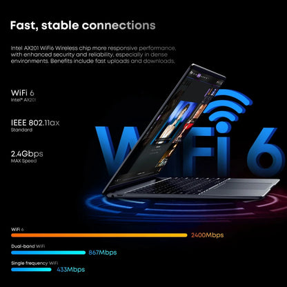 CHUWI 2025 Corebook X Ryzen5 7430U Gaming Laptop 14 inch FHD Screen 16GB RAM 512GB SSD WIFI 6 Windows 11 Gaming NoteBook