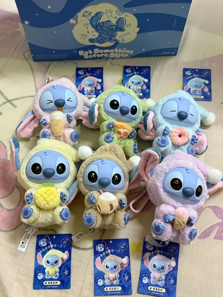 Stitch Gotta Have Bite Series Plush Keychain Blind Box Cute Anime Character Surprise Toy
