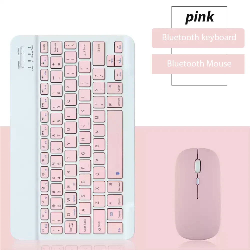 EMTRA Bluetooth Wireless Keyboard Portable Keyboard for Ipad Laptop Tablet Rechargeable Gaming Keyboard for Android IOS Windows