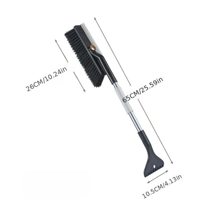 Grattoir à glace pour pare-brise de voiture, brise-glace, nettoyage rapide, brosse en verre, dissolvant de neige, outil de nettoyage de vitres automobiles, pelle à neige d'hiver