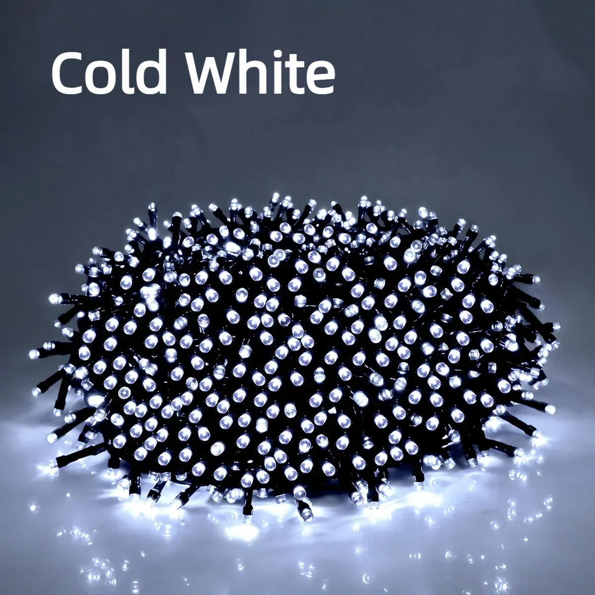 Guirlande lumineuse LED Twinkle Star 100M 50M étanche 8 modes d'éclairage pour jardin extérieur, pelouse, sapin de Noël, décoration de festival