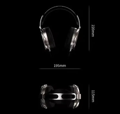Aune AR5000 Glass Earphones Head Mounted HiFi Fever Stereo Esports Game Monitoring Computer Dynamic