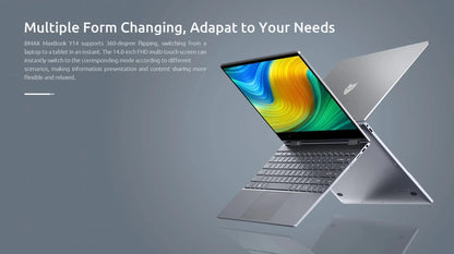 BMAX Y14 Laptop 14 inch Notebook Windows 11 16GB RAM LPDDR5 512GB SSD 1920*1080 IPS Intel N100 laptops Computer type-c