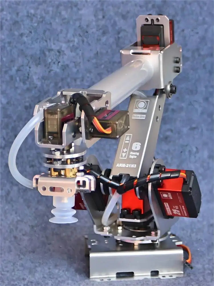 Bras Robot Industriel 6 DOF, avec Servos Numpopularité de 20kg/25 Noix, pour Raspberry, Ardu37, Kit de Bricolage Programmable