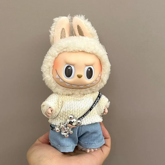 Labubu Accessories Clothes Designer Suitable for V1 V2 V3 Labubu Pendants Cute Personality Fashion Birthday Gift