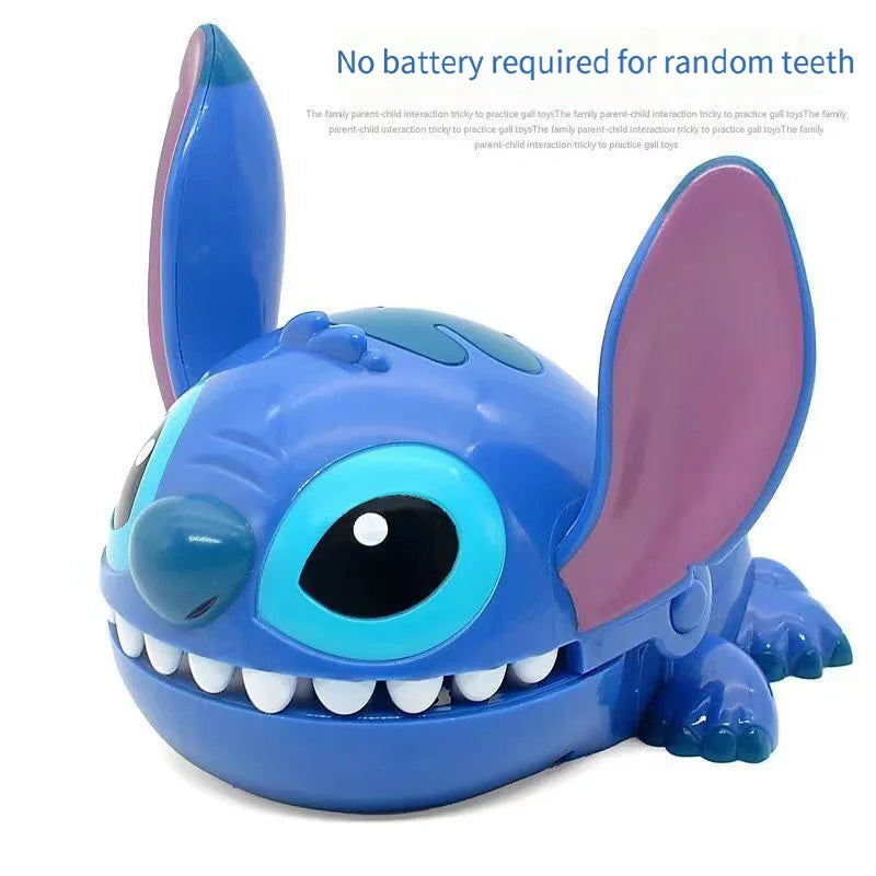 Stitch Biting Finger Toy Interactive Desktop Game Cute Alien Prank Gadget for Kids Family Parent Child Bonding Fun Party Favor