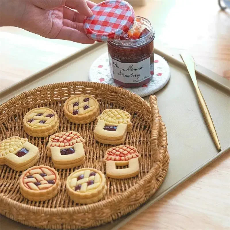 Emporte-pièce en plastique pour sandwich à la confiture, moule à strass 3D, timbre à strass de Noël pressable, décor de gâteau du Nouvel An, fournitures de cuisson