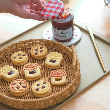 Emporte-pièce en plastique pour sandwich à la confiture, moule à strass 3D, timbre à strass de Noël pressable, décor de gâteau du Nouvel An, fournitures de cuisson