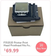 TX800 Eco Solvent Printer Print Head For Epson or Chinese Printer UV Plotter F192040 DX10