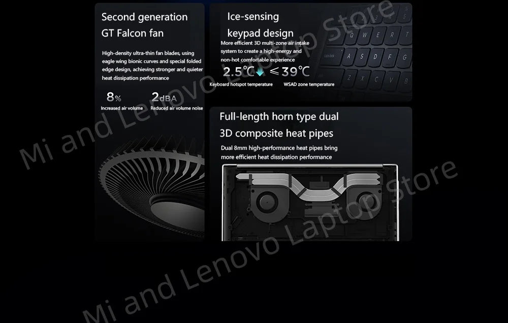 Lenovo Xiaoxin Pro 16 2025 GT AI 7 H 350/AI 9 H 365 16 pouces 32 Go 1 To 2.8K 120Hz OLED Gris