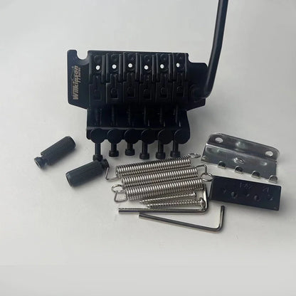 Wilkinson WODL1 guitare électrique 6 cordes Double verrouillage système trémolo pont 42mm R2 écrou noir
