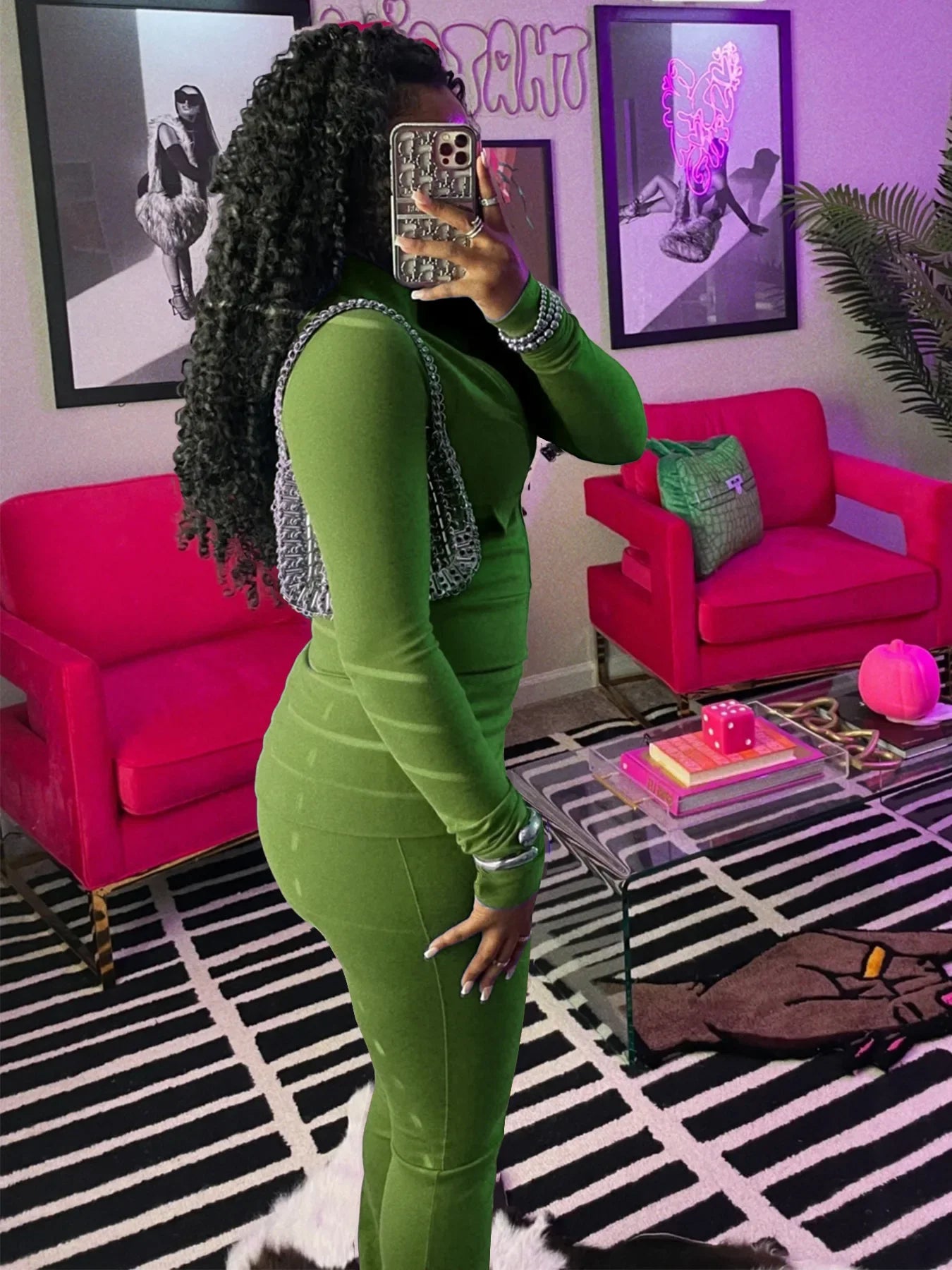 Ensembles 2 pièces FAGADOER automne hiver pour femmes Tenue décontractée Hauts courts à fermeture éclair et poche + Pantalons leggings taille haute Survêtements de jogging Streetwear