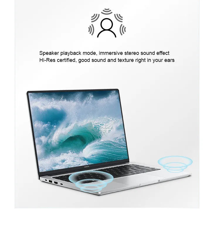 Honor Laptop X16 Plus 16-inch 2024 Riptide R7 8845HS 16GB/32GB RAM 512GB/1TB/2TB SSD 2.5K 120Hz Thin & Light Laptop