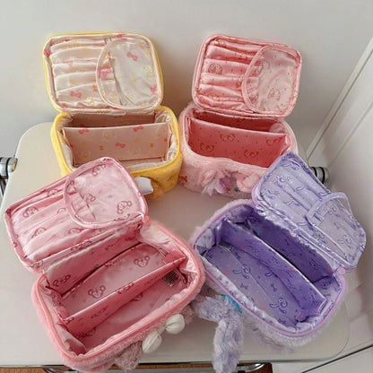 Cartoon Women's Cosmetic Bag ShellieMay LinaBell StellaLou Makeup Case Female Travel Storage Bags College Girls Handbags