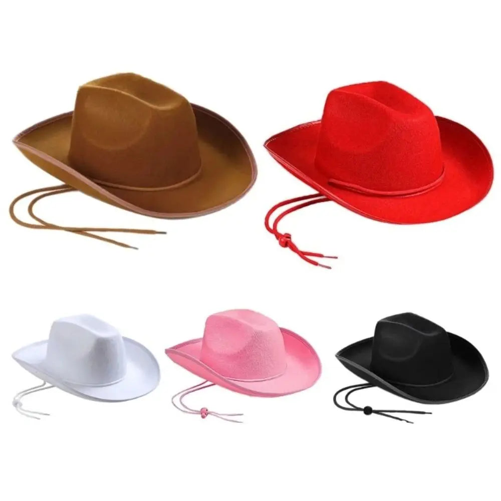 Mode Cowboy accessoire Cowboy chapeau Costume fête Cosplay Cowgirl chapeau Performance Bachelorette fête chapeau femmes