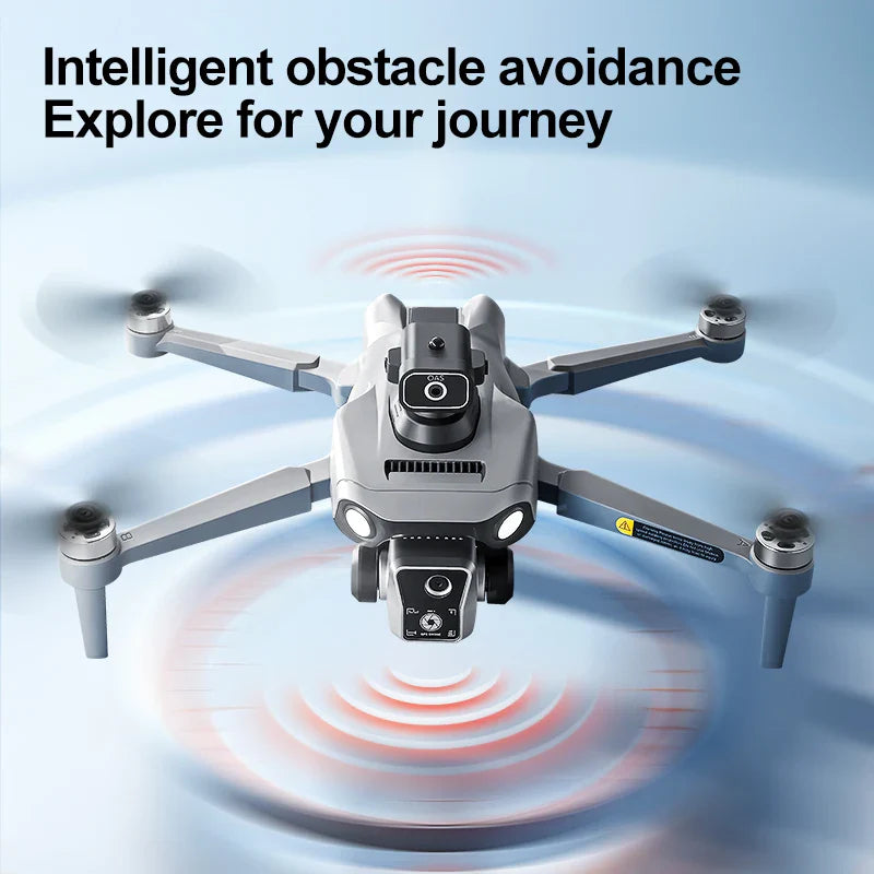 K19MAX GPS Drone avec caméra HD 4K Dron 5G WIFI 4.5 pouces écran LCD télécommande quadrirotor jouets moteur sans brosse FPV Drone