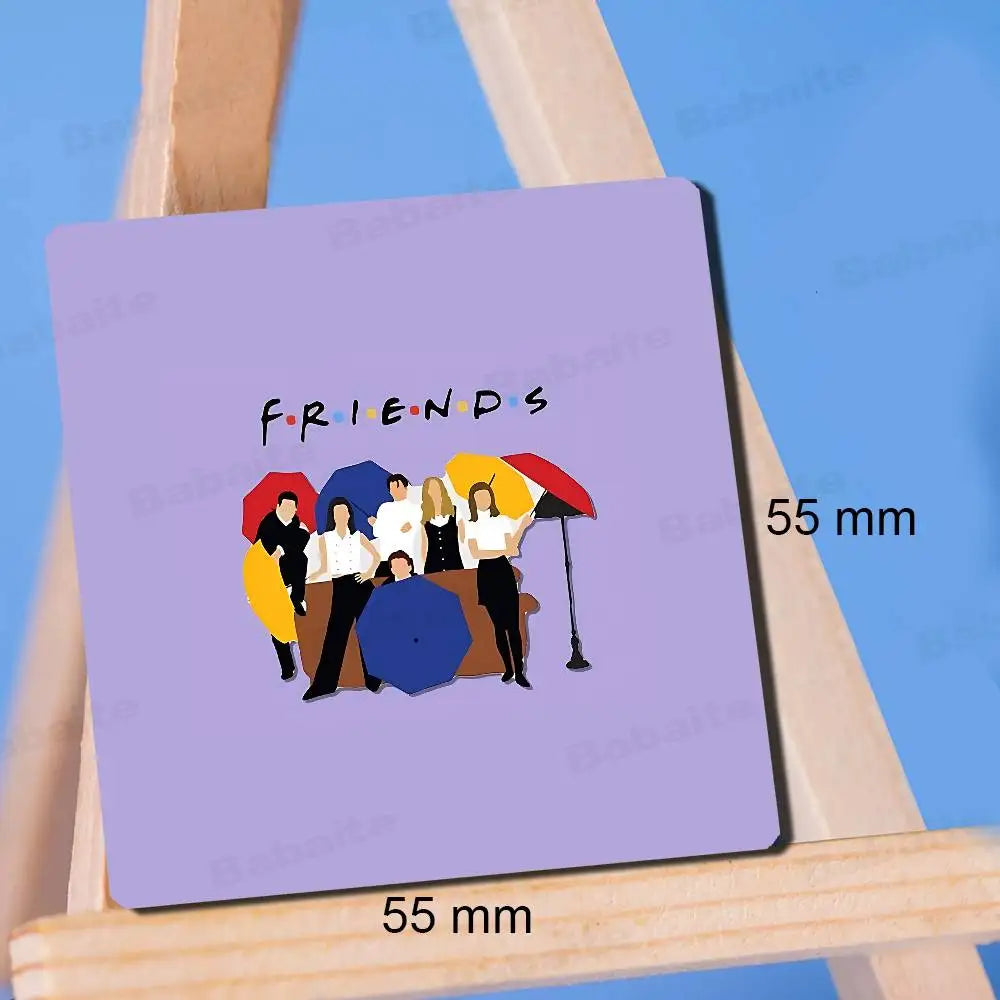 F-friends – aimants pour réfrigérateur avec Photo personnalisée, TV classique, cadeau pour la décoration de la maison, cadeau de saint-valentin, autocollant Photo magnétique