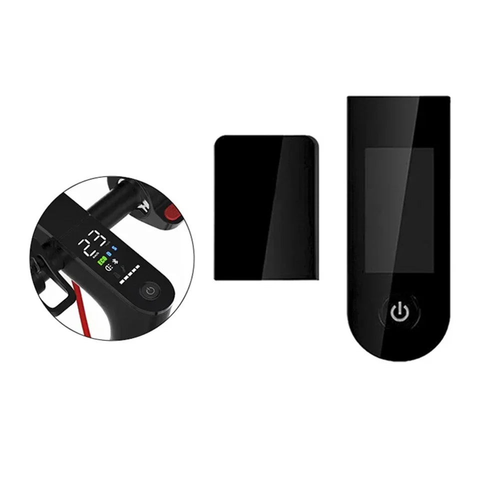 Protection d'écran noire pour trottinette électrique, accessoire pour Xiaomi M365 1s Pro