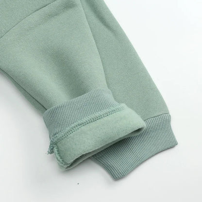 2024 Sweat-shirt polaire Licorne pour enfants, automne, 6 mois-7 ans, col rond, dessin animé, vêtements pour adolescents, garçons et filles, tenues de sport décontractées, costume