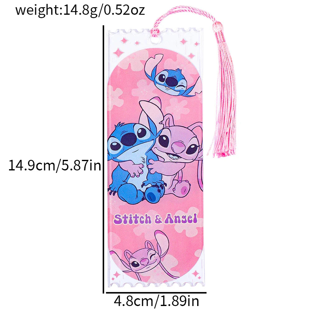 Cute Stitch Anime Bookmarks Anime Lovers Gifts Students Study Stationery Freshman Week Opening Season Back to School Gifts