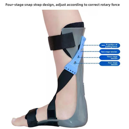 Orthèses de chute de pied orthèse de cheville élasticité réglable orthèses Valgus course hémiplégie chaussures de rééducation Supports de pied
