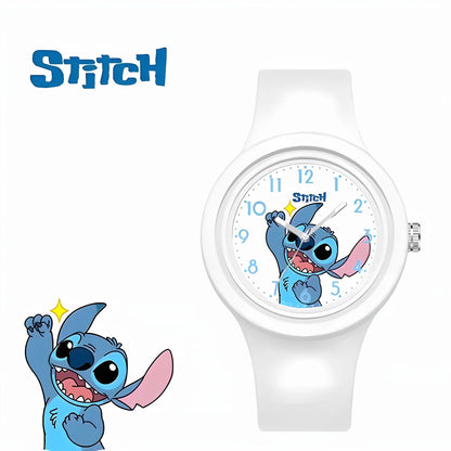 Cute Anime Stitch Watch Kawaii Lilo & Stitch Children Watches Sports Silicone Watch Cartoon Stitch Watch Kids Birthday Toy Gifts