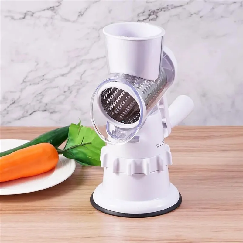 Multi-Purpose Hand-Operated Vegetable Slicer For Kitchen, Suitable For Potato And Fruit Slicing-ABQU