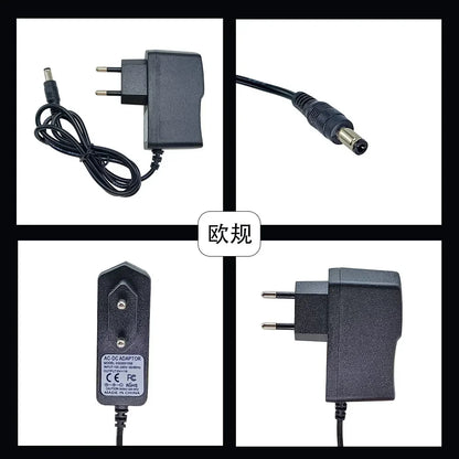 Adaptateur d'alimentation pour pédale de guitare, 9V DC 1A, anneau magnétique à faible bruit, prise US EU UK AU, 3 voies, 4 voies, 5 voies, 6 voies, 8 voies
