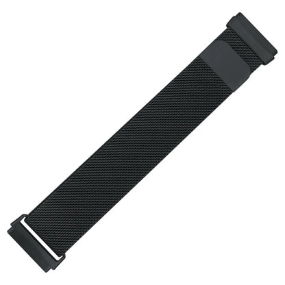 Bracelet à mailles milanaises en métal pour montre connectée Fitbit Versa 4/Versa 3 Bracelet officiel pour Fitbit Sense 2-1 Correa magnétique