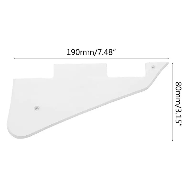 5 pièces pour guitare Pick Guard plaque à gratter Pickguard pour pour guitare avec support vis