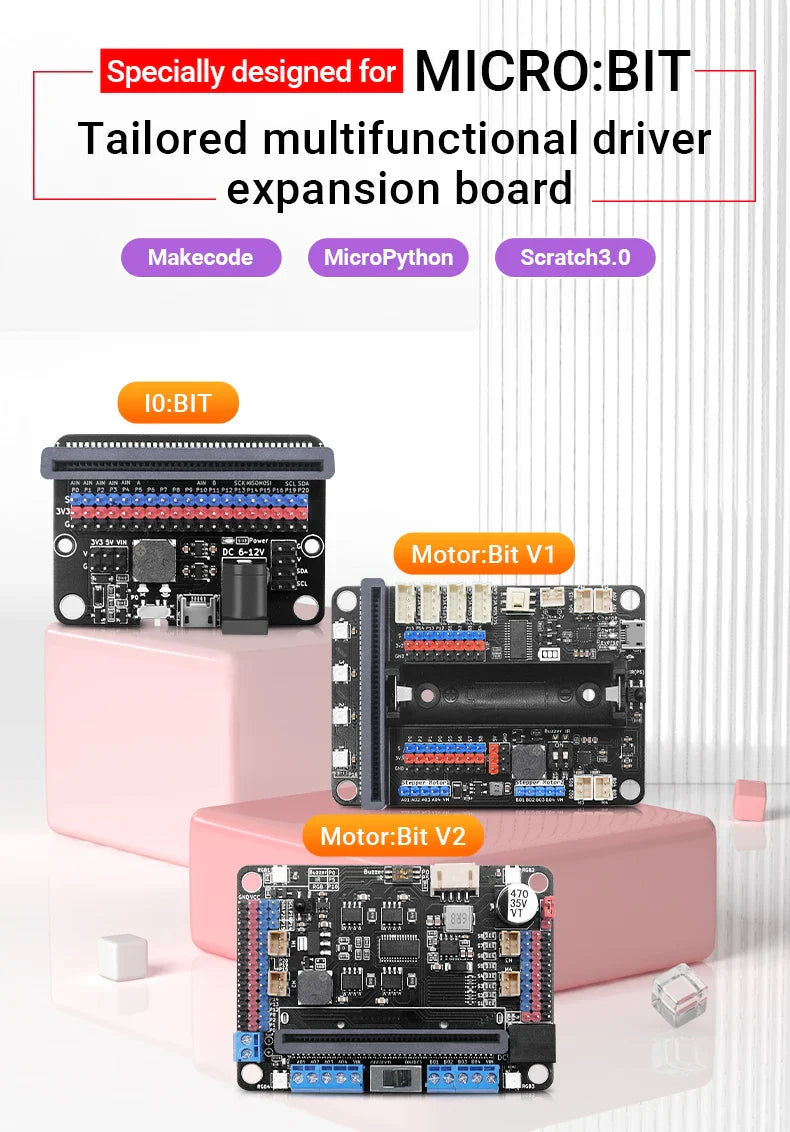 Microbit-Carte mère de développement de pilote, kit de démarrage intérieur du maire, pigments chirurgie tionnés, carte de commande, 6 000