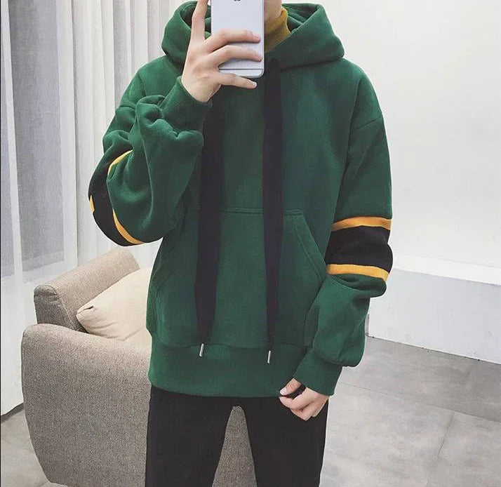 PVD-Sweat à Capuche en Coton pour Homme, Vêtement Chaud, Simple, de Luxe, de Styliste, Emo, Bon Marché, Nouveauté Automne Hiver