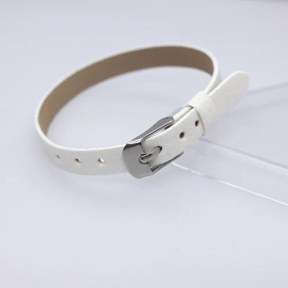 Bracelet à paillettes scintillantes, 8mm de largeur, 21cm de longueur, breloques coulissantes, lettres de l'alphabet, bijoux à bricoler soi-même, cadeau pour femmes et enfants