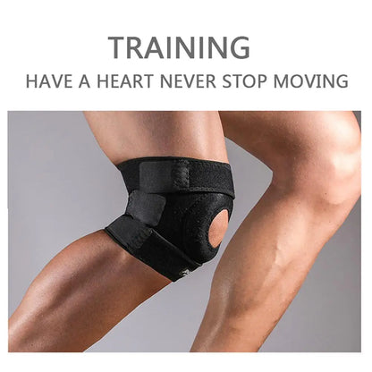 Orthèse de genou, genouillère, soulagement des douleurs articulaires, protection de la rotule, genouillère de sport réglable, protection des ligaments du ménisque