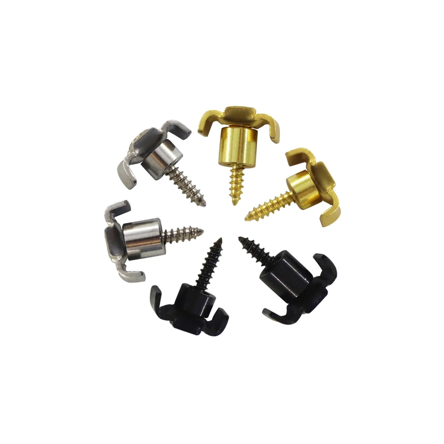 Accessoires de boucle de corde de guitare électrique, verrouillage de tête, stabilisateur de cordes, colonne circulaire en forme de papillon adapté pour ST/SQ/TL