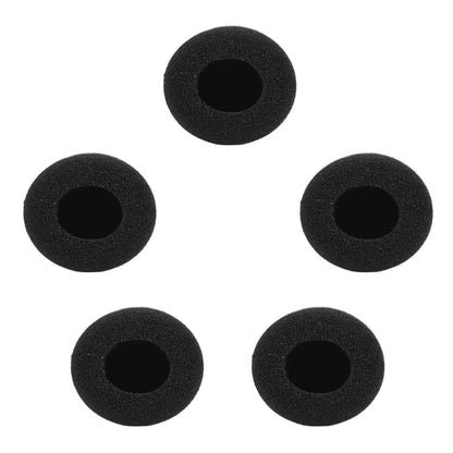 Mini bonnettes anti-vent pour microphone, protections en mousse pour micro-casque, noir, lot de 5 pièces