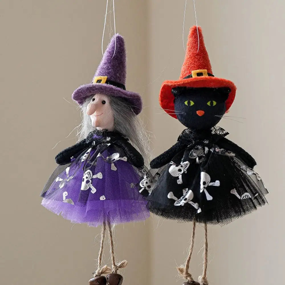 Ghost/Witches Halloween Pendant Haunted Pumpkin/Black Cat Black Cat Hangings Pendant Cute Scary Halloween Ornament