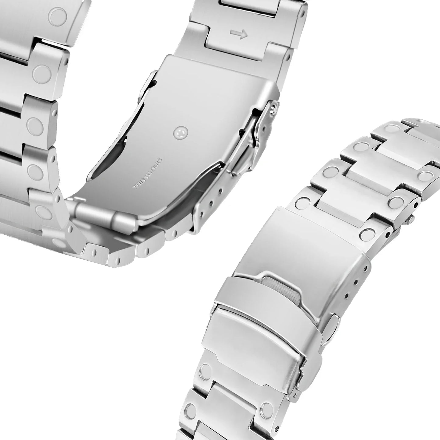 Stainless Steel Strap For Fitbit Versa 4 Sense 2 Watch Metal Wristband Loop For Fitbit Versa 3 Sense Replacement Bracelet Band