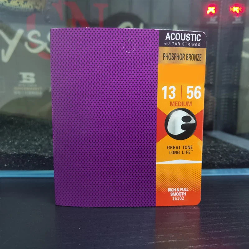 Professional Guitar Strings Electric Guitar Acoustic Guitar Coated Guitar Strings Rust Resistance Phosphor Bronze Brass Strings
